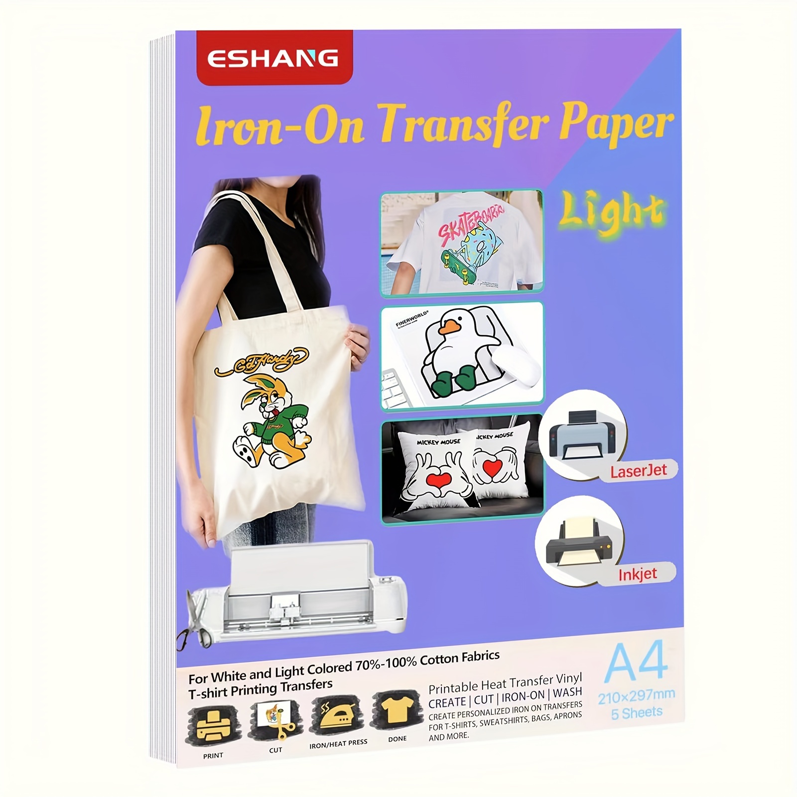 Electric Blanket Heated - Carta per trasferimento termico formato A4