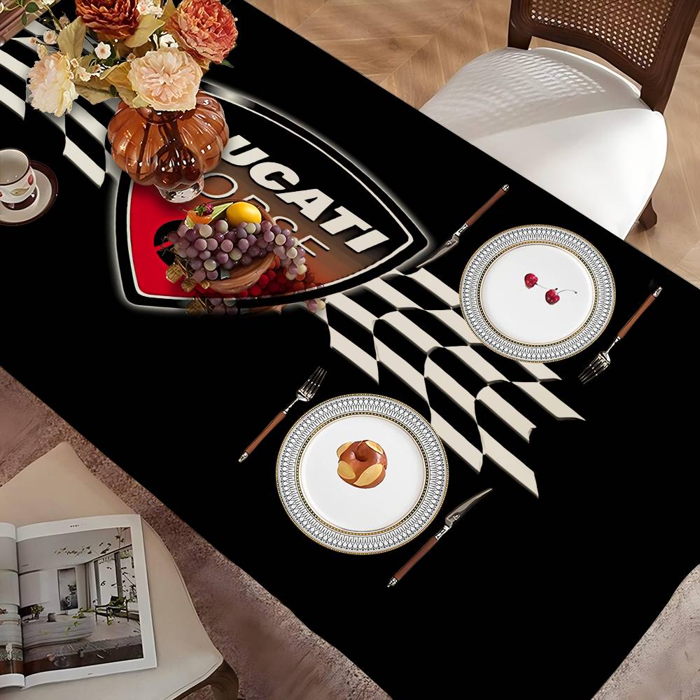 Tovaglia con Logo Moto D-Ducat - Home Textiles Today Logo recensione e prezzo