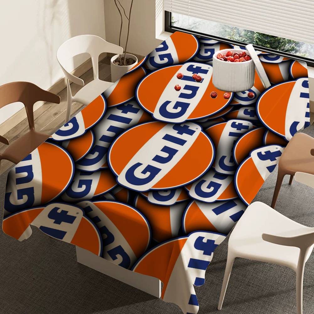 Logo G-Gulfs Racing, tovaglia  - Home Textiles Today Logo recensione e prezzo
