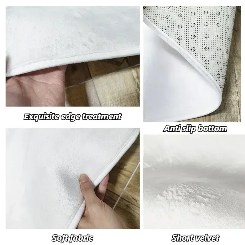 Tappeto da soggiorno con stamp - Home Textiles Wholesale recensione e prezzo